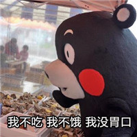 减肥表情包第二弹 熊本熊减肥过程最全表情包
